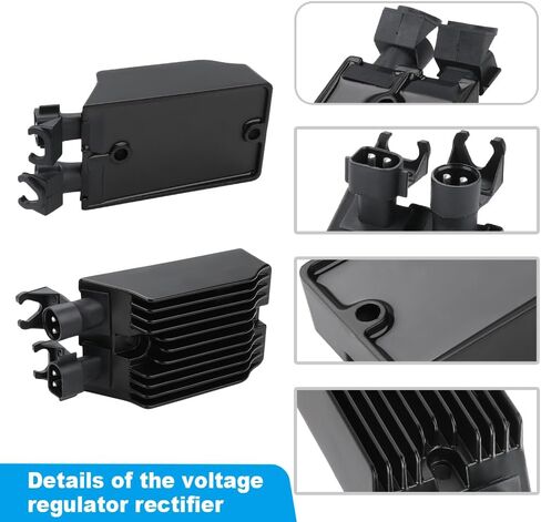 Voltage Regulator Rectifier Compatible with Harley-Davidson Sportster 1200 2014 2015 2016 2017 2018 2019, Compatible with Sportster 883 2016 2017 2018 2019, Replacement for 74700012 in Saudi Arabia