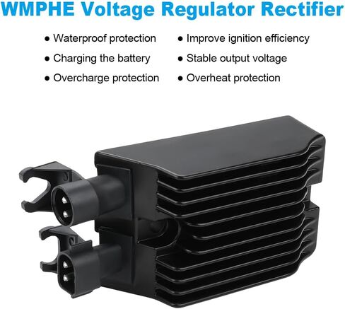 Voltage Regulator Rectifier Compatible with Harley-Davidson Sportster 1200 2014 2015 2016 2017 2018 2019, Compatible with Sportster 883 2016 2017 2018 2019, Replacement for 74700012 in Saudi Arabia