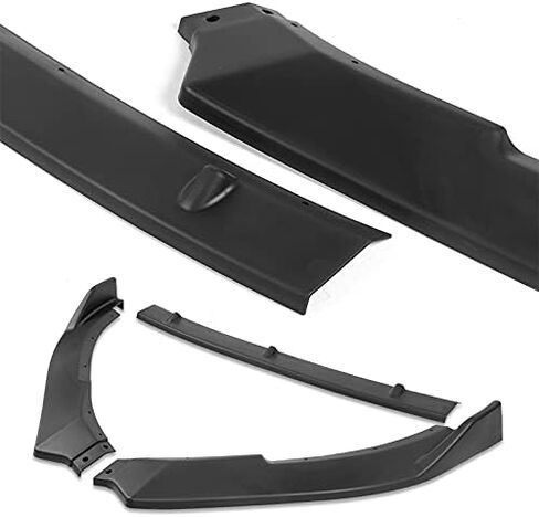 البقاء في صناديق ، 5pcs ABS ABS الأمامية المصد قدم المفسد أدوات الجسم + التنانير الجانبية Universal 31 "× 4" ، متوافقة مع طراز فولكس واجن غولف GTI 2010-2013 2010-2013 in Kuwait