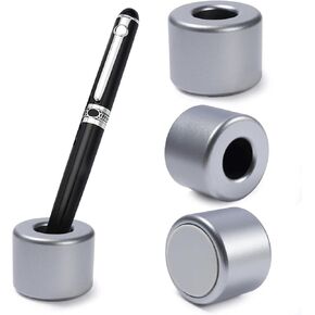 Metal Pen holder Sleek Mini Aluminum Pen Holder Single Pen Holder for Students and Office Desk (gray) in Saudi Arabia