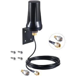 Waterproof Smart Gate Door Opener Extended Long Range Receiver Antenna for GTO Mighty Mule MM571W MM572W MM371W MM372W F3101MBC MMS100 LiftMaster Ghost All Series Controls Garage Gate Opener ，Eifagur