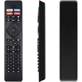 NH800UP RF402A-V14 Remote Control Replacement for Philips LED Smart TV 43PFL5604/F7, 50PFL5704/F7, 55PFL5604/F7, 55PFL5704/F7, 65PFL5604/F7, 65PFL5704/F7, 75PFL5704/F7 (No Voice)
