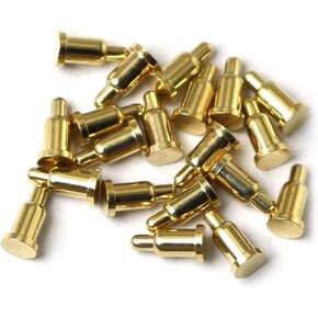 20pcs Spherical Tipped Spring Loaded Probes Testing Pins Patch Thimble 4mm