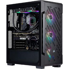 Velztorm Ferrux Gaming & Entertainment Desktop PC (AMD Ryzen 9-5900X 12-Core, 32GB RAM, 1TB PCIe SSD + 1TB HDD (3.5), GeForce RTX 4070 Super 12GB, Black, Win 10 Pro)