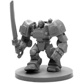 IMEF Bulldog I Miniature 25mm Heroic Scale Figure Bones Black Reaper Miniatures