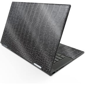 MightySkins Glossy Glitter Skin Compatible with HP Envy x360 15" (2022) - Black Gator Skin | Protective, Durable High-Gloss Glitter Finish | Easy to Apply and Change Styles | Made in The USA