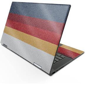 MightySkins Glossy Glitter Skin Compatible with HP Envy x360 15" (2022) - Vintage Lines | Protective, Durable High-Gloss Glitter Finish | Easy to Apply, Remove, and Change Styles | Made in The USA