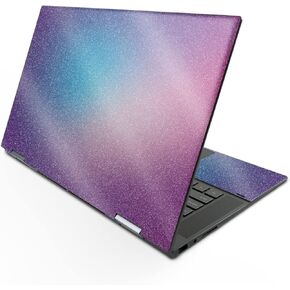 MightySkins Glossy Glitter Skin Compatible with HP Envy x360 15" (2022) - Royal Haze | Protective, Durable High-Gloss Glitter Finish | Easy to Apply, Remove, and Change Styles | Made in The USA