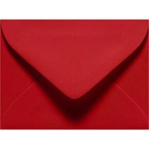 LUXPaper #17 Mini Envelopes | 2 11/16" x 3 11/16" | Ruby Red | 80lb. Text | 250 Qty