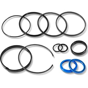 Hydraulic Log Splitter Cylinder Rebuild Seal Kit for 4.0"Bore x 1.75" Rod Cylinde, Precision Made