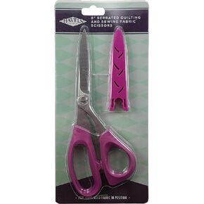 Havel's 30212 Serrated Fabric Scissors, 8-Inch , Pink