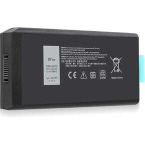 CJ2K1 X8VWF 97Wh Laptop Battery for Dell Latitude 14 Rugged 5404 5414 E5404 Extreme 7404 7414 E7404 Series P45G P45G002 P46G P46G001 P46G002 DKNKD 5XT3V VCWGN XN4KN XRJDF YGV51 4XKN5 453-BBBE 453-BBBD