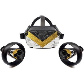 MightySkins Skin for Oculus Quest - Modern Marble | Protective, Durable, and Unique Vinyl Decal Wrap Cover | Easy to Apply, Remove, and Change Styles | Made in The USA