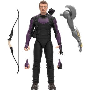 Marvel Legends Series MCU Disney Plus Marvel’s Hawkeye Action Figure 6-inch Collectible Toy, 4 Accessories and 1 Build-A-Figure Part