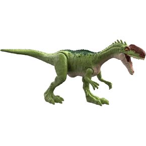 Jurassic World Fierce Force Monolophosaurus Camp Cretaceous Authentic Dinosaur Strike Motion Action Figure, Movable Joints, Gift 3 Years & Older