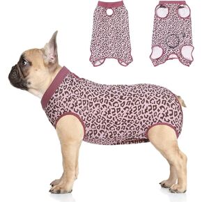 Jiupety Dog Surgical Recovery Suit Adjustable, Not Fit Slim and Long Body, Dog Suit for Surgery Recovery, 2XL Size, Anti-Licking Surgical Dog Onesies, Camo.