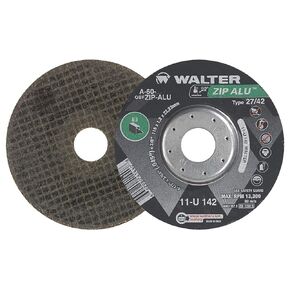 عجلة قطع سريعة ومجانية من Walter 11U403 ZIP ALU - [عبوة من 25] عجلة كاشطة