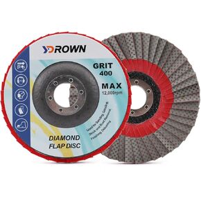 5 Inch Diamond Grinding Electroplated Flap Disc for Glass Ceramic Hard Material (120 GRIT)