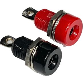 Banana Female Jack Socket - 4mm Banana Socket Soldering type (10 PACK)