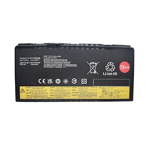78++ 00HW030 Laptop Battery Compatible with Lenovo ThinkPad P70 P71 20ER 20ES 20HK Mobile Workstation Series 01AV451 SB10F46468 4X50K14092 5B10W13950 15V 96Wh/6400mAh 8-Cell in Kuwait