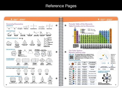 مخطط طلاب المدرسة الثانوية ثنائي اللغة مؤرخ للعام الدراسي 2024-2025، دفتر تاريخ كبير (8.5 بوصة × 11 بوصة) مع غطاء مصفوفة متوسط ​​كلاسيكي ثنائي اللغة in Kuwait