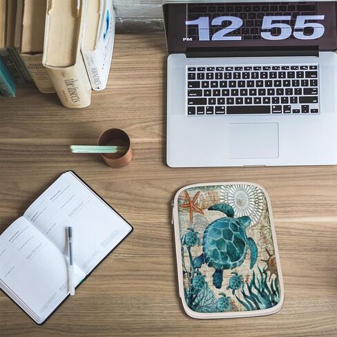 مقلمة على شكل سلحفاة بحر المحيط ذات سعة كبيرة، حقيبة أقلام رصاص، حقيبة أقلام قرطاسية متعددة الوظائف، حقيبة فرشاة مكياج لمكتب المدرسة in Kuwait