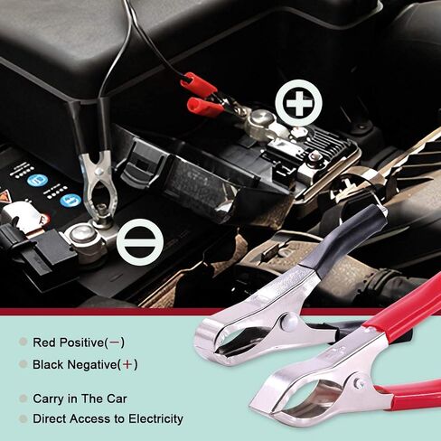 Hilitchi Pro Alligator Clips Assortment Kit Including Insulated Double-Ended Clips Test Leads & Flat/Barrel Alligator Clip & Clamps Alternatives Set for Experiment, Testing (Pack of 63) in Saudi Arabia