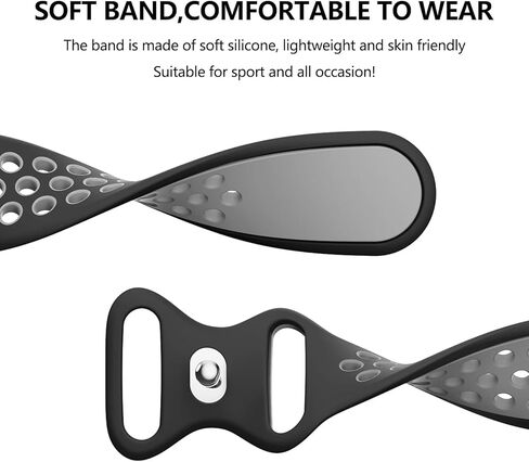 Meliya Bands Compatible with Garmin Vivoactive 4 Watch Band, Garmin Venu 3 / Venu 2 Watch Band Women Men, Soft Silicone Sport Replacement Strap for Garmin Venu 3, Venu 2, Vivoactive 4, Forerunner 745 / 265 / 255 Music Smart Watch in Kuwait