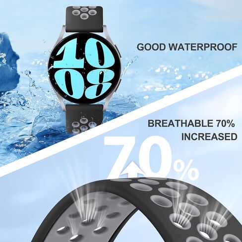 Meliya Bands Compatible with Garmin Vivoactive 4 Watch Band, Garmin Venu 3 / Venu 2 Watch Band Women Men, Soft Silicone Sport Replacement Strap for Garmin Venu 3, Venu 2, Vivoactive 4, Forerunner 745 / 265 / 255 Music Smart Watch in Kuwait