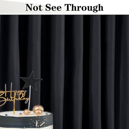 10x10FT Ivory Backdrop Curtains for Party, 2 Panels 5x10FT Thick Polyester Backdrop Drapes, Wrinkle Resistant Photography Background Drapes for Wedding Birthday Home Decoration in Saudi Arabia