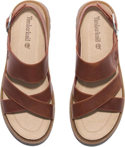 Timberland Women's Clairemont Way Cross-Strap Sandal in Kuwait