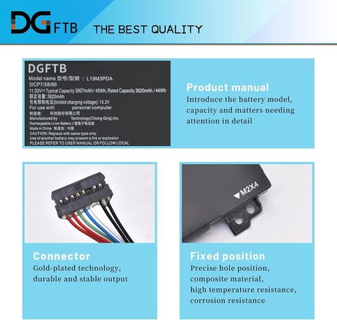 L19M3PDA Laptop Battery for Lenovo ThinkBook 14 G2 ITL 14 G3 ACL ITL 14 G4 ABA IAP 15 G2 ITL are 15 G3 ACL ITL 15 G4 ABA IAP 15 G4 IAP L19D3PDA L19C3PDA L19L3PDA SB10Z21196 11.52V 45Wh/390mAh in Saudi Arabia
