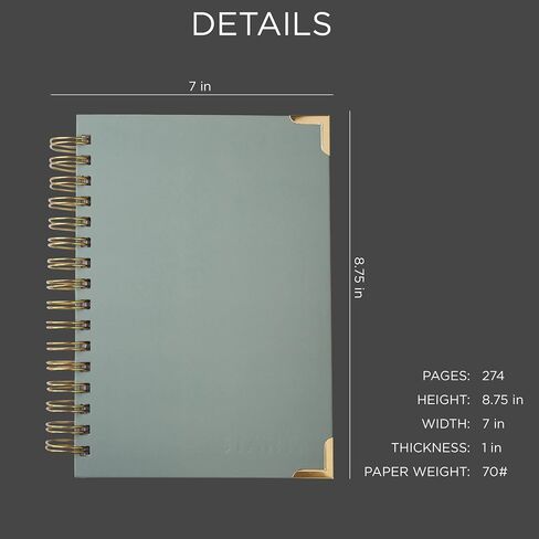 The STARTplanner Quarterly Undated Charcoal Planner in Saudi Arabia