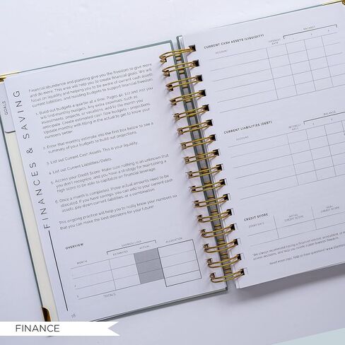 The STARTplanner Quarterly Undated Charcoal Planner in Saudi Arabia