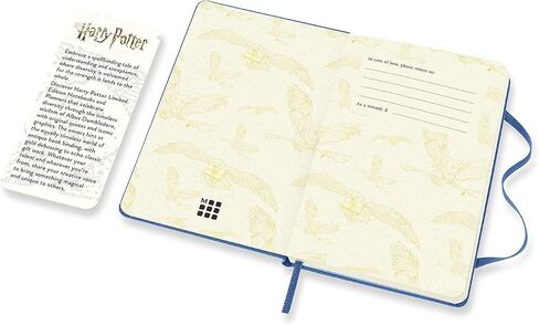 Moleskine إصدار محدود هاري بوتر 12 شهر 2022 مخطط يومي، غطاء صلب، جيب (3.5 بوصة × 5.5 بوصة)، أزرق أنتويرب in Saudi Arabia