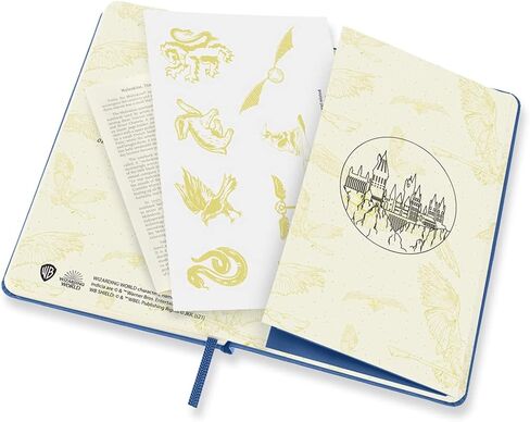 Moleskine إصدار محدود هاري بوتر 12 شهر 2022 مخطط يومي، غطاء صلب، جيب (3.5 بوصة × 5.5 بوصة)، أزرق أنتويرب in Saudi Arabia