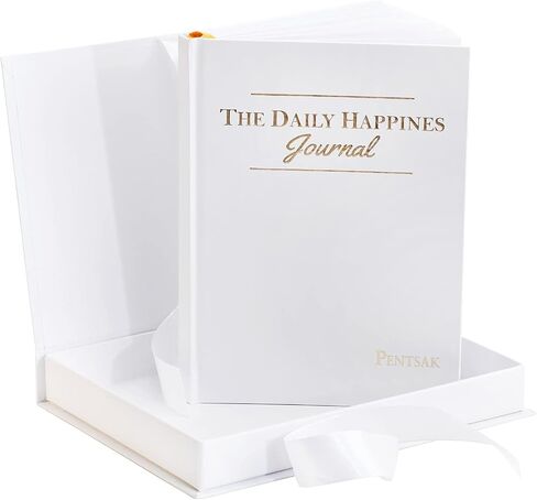 The Gratitude Journal, Daily Mindfulness Journal , The Gratitude Journal for Women, Better Everyday Journal for Affirmation @ Reflection, Self Love Journal, The Happiness Journal, White with Gift BOX in Saudi Arabia
