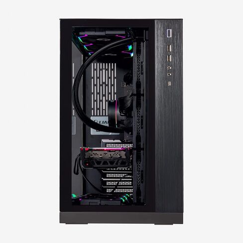 كمبيوتر مكتبي للألعاب Velztorm Orix (Intel i9-12900K 16-Core، 16GB DDR5 4800MHz RAM، 512GB PCIe SSD + 1TB HDD (3.5)، GeForce RTX 4070 Super 12GB، WiFi، Bluetooth، أسود، Win 10 Home) in Kuwait