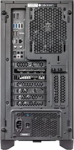 كمبيوتر سطح المكتب Velztorm Rivex للألعاب (Intel i9-12900K 16-Core، 16GB DDR5 4800MHz RAM، 1TB PCIe SSD + 1TB HDD (3.5)، GeForce RTX 4070 Super 12GB، WiFi، Bluetooth، أسود، Win 11 Home) in Kuwait