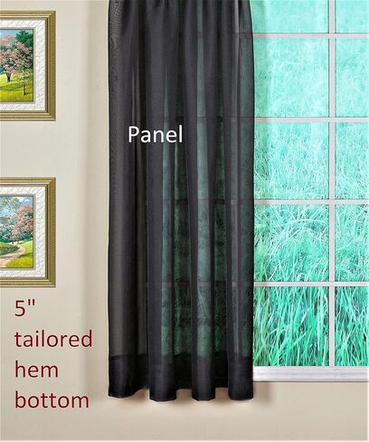 لوحة فوال أصلية من توديز إيميليا مقاس 90 بوصة، أسود، 60 بوصة عرض × 90 بوصة طول in Kuwait