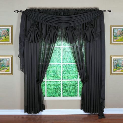 لوحة فوال أصلية من توديز إيميليا مقاس 90 بوصة، أسود، 60 بوصة عرض × 90 بوصة طول in Kuwait