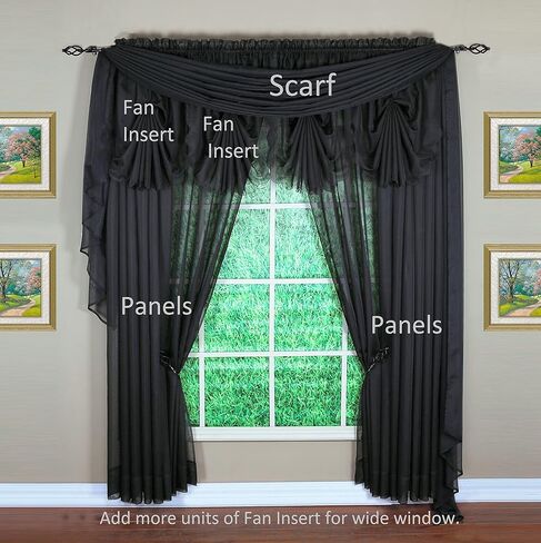 لوحة فوال أصلية من توديز إيميليا مقاس 90 بوصة، أسود، 60 بوصة عرض × 90 بوصة طول in Kuwait