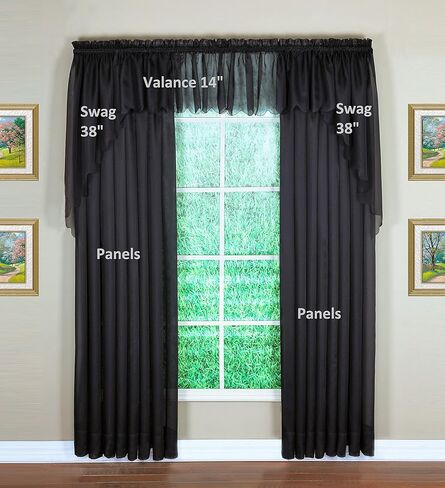 لوحة فوال أصلية من توديز إيميليا مقاس 90 بوصة، أسود، 60 بوصة عرض × 90 بوصة طول in Kuwait