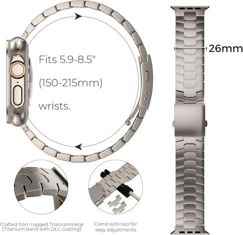 Compatible for Apple Watch Series 7 6 5 4 3 2 1 SE 38mm 40mm 41mm 42mm 44mm 45mm/ Bling Diamond Cowboy Chain/Mesh Stainless Steel iWatch Band Wristband Strap Bracelet in Saudi Arabia