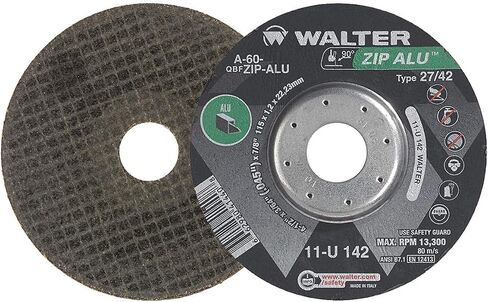 Walter 11U403 ZIP ALU Fast and Free Cutoff Wheel - [Pack of 25] Abrasive Wheel in Saudi Arabia