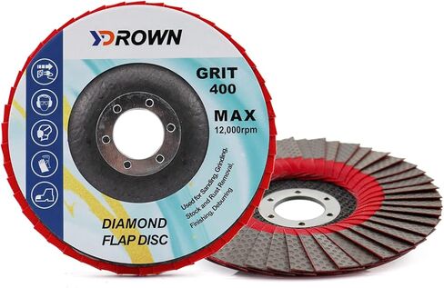 قرص رفرف مطلي بالماس مقاس 5 بوصة للمواد الصلبة من السيراميك والزجاج (120 GRIT) in Kuwait