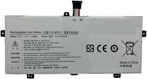AA-PBUN4AR استبدال بطارية الكمبيوتر المحمول Samsung ATIV Book 9 Spin 940X3L 900X5L NP940X3L NP940X3L-K02CN NP900X5L NP900X5L-K02US NT900X5H NT900X5L NT900X5M NT900X5P NT900X5W NT900X5WI NT901X5 ل in Saudi Arabia