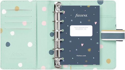 منظم Filofax Good Vibes، حجم الجيب، خطوط - ست حلقات، مع مذكرات تقويم لعرض الأسبوع، متعدد اللغات، 2024 (C022685-24) in Saudi Arabia