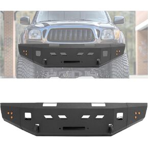 KUAFU Front Bumper Compatible with 1995-2004 Toyota Tacoma First Gen W/Light Steel Powder Coated Black 2 Packages in Kuwait