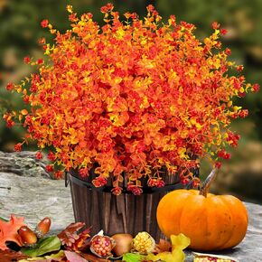 24 حزمة من النباتات الخضراء المصطنعة في الهواء الطلق ، الأوكالبتوس ينبع الأشعة فوق البنفسجية مصانع أوراق الشجر المقاومة in Kuwait